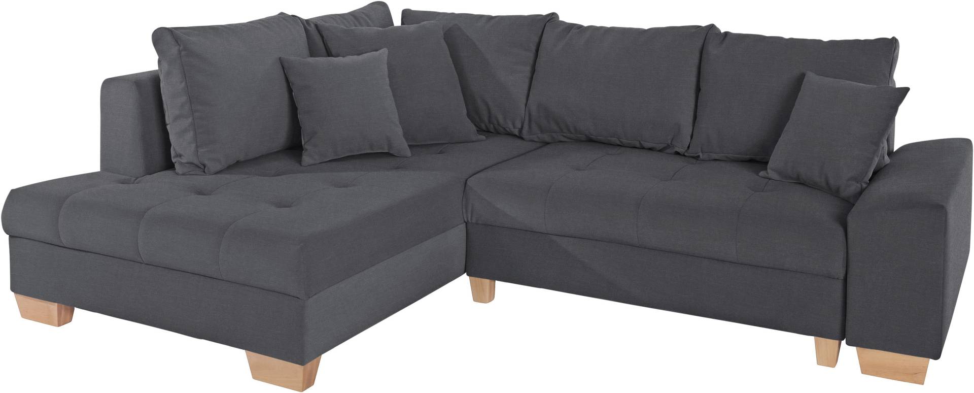 Mr. Couch Ecksofa »Nikita L-Form«, wahlweise mit Kaltschaum (140kg Belastung/Sitz), AquaClean-Stoff von Mr. Couch