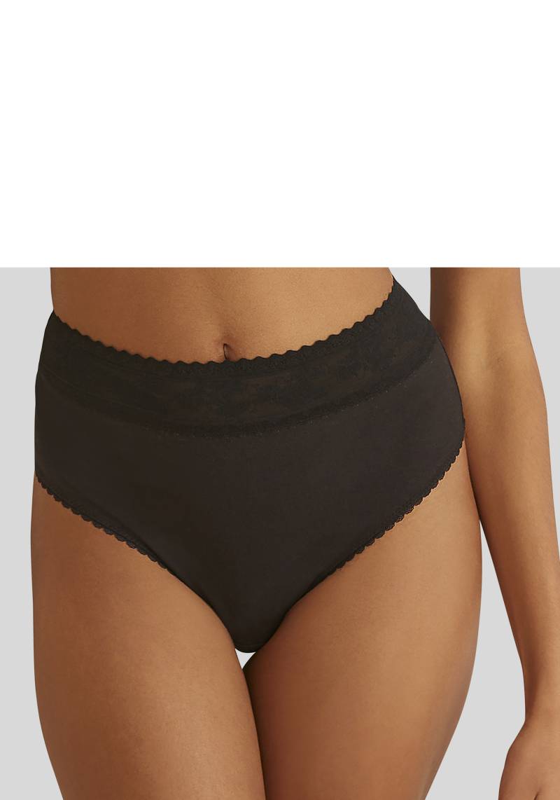 Nuance High-Waist-String, mit Bund aus feiner Spitze von Nuance