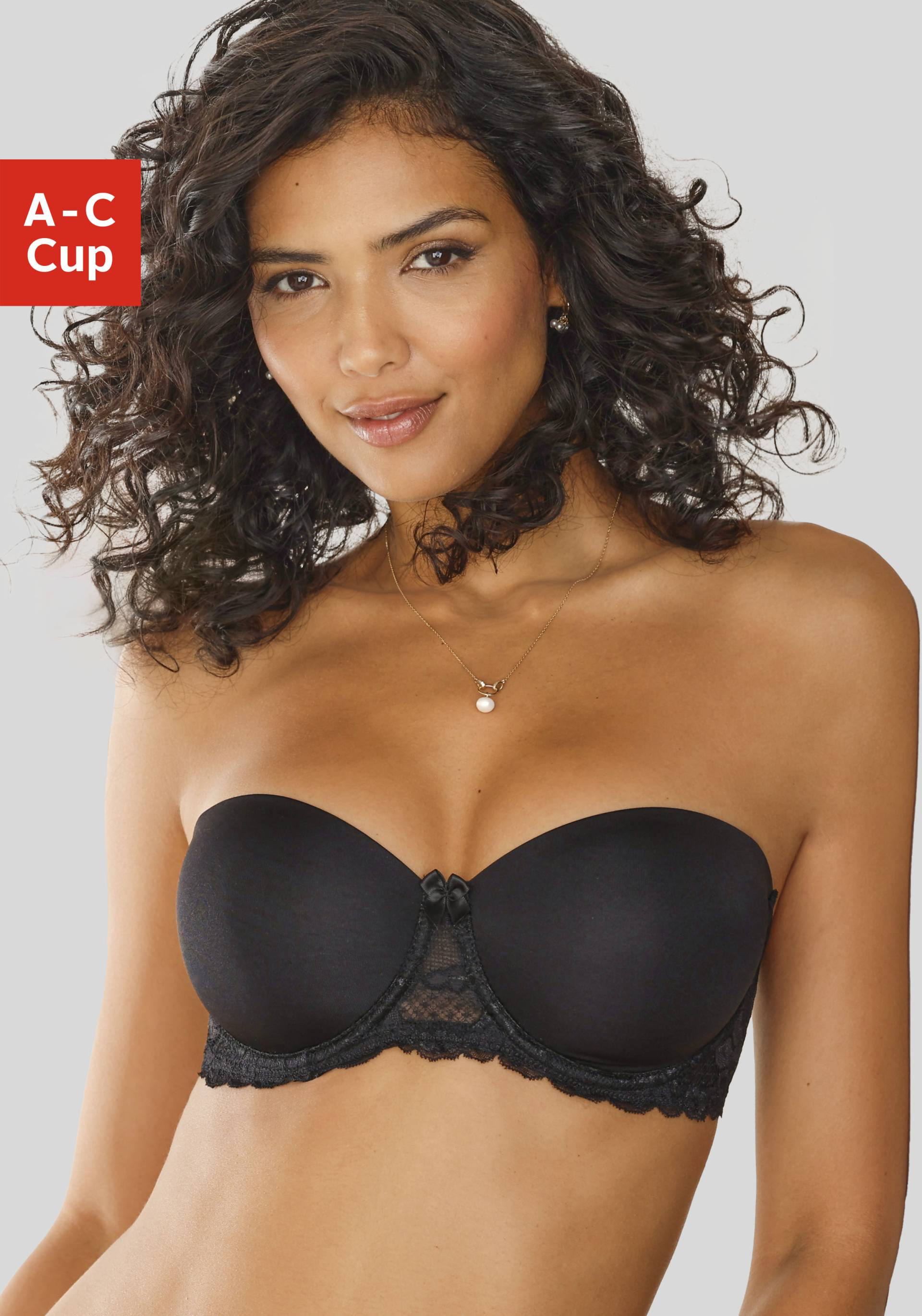 Nuance Schalen-BH, mit abnehmbaren Trägern und Details aus Spitze, Dessous Nuance Schalen-BH, mit abnehmbaren Trägern und Details aus Spitze, Dessous von Nuance