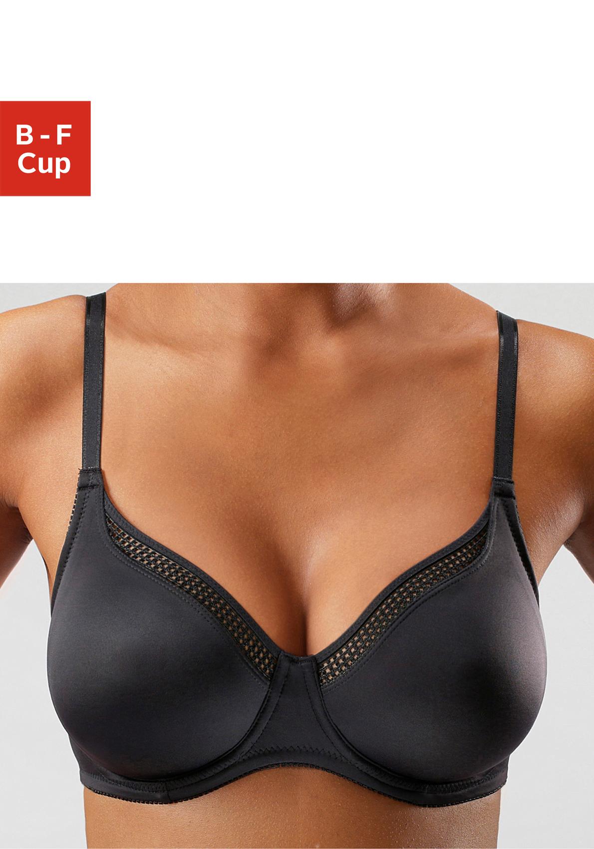 Nuance T-Shirt-BH, mit Bügel und nahtlosen Cups aus Microfaser Nuance T-Shirt-BH, mit Bügel und nahtlosen Cups aus Microfaser von Nuance