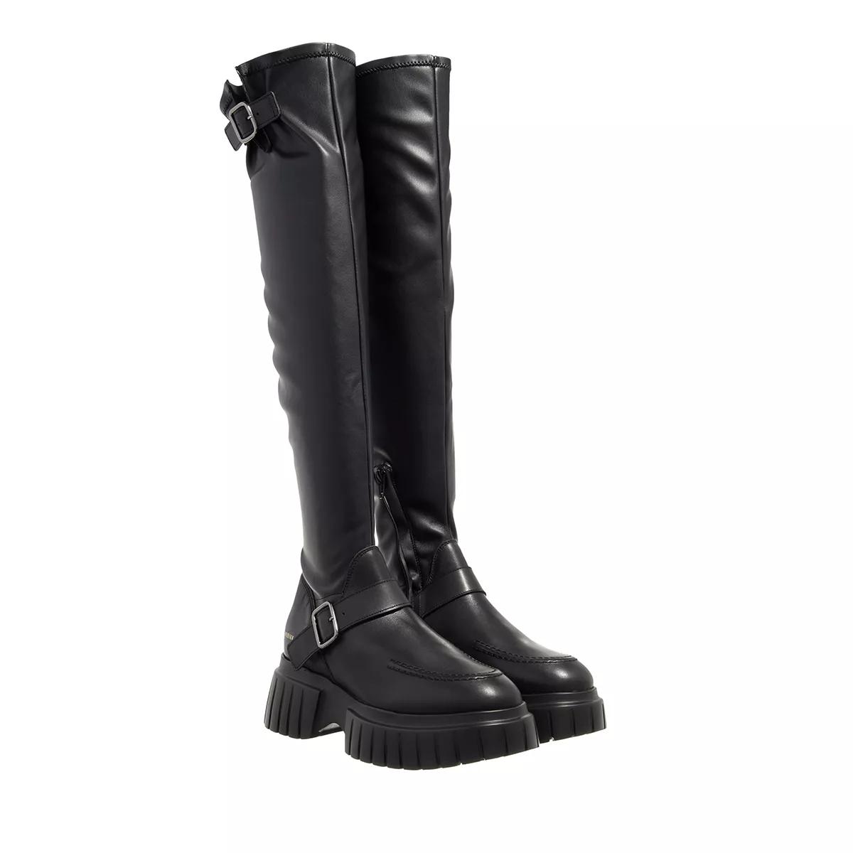 Nubikk Boots & Stiefeletten - Miley Eiffel - Gr. 37 (EU) - in Schwarz - für Damen von Nubikk