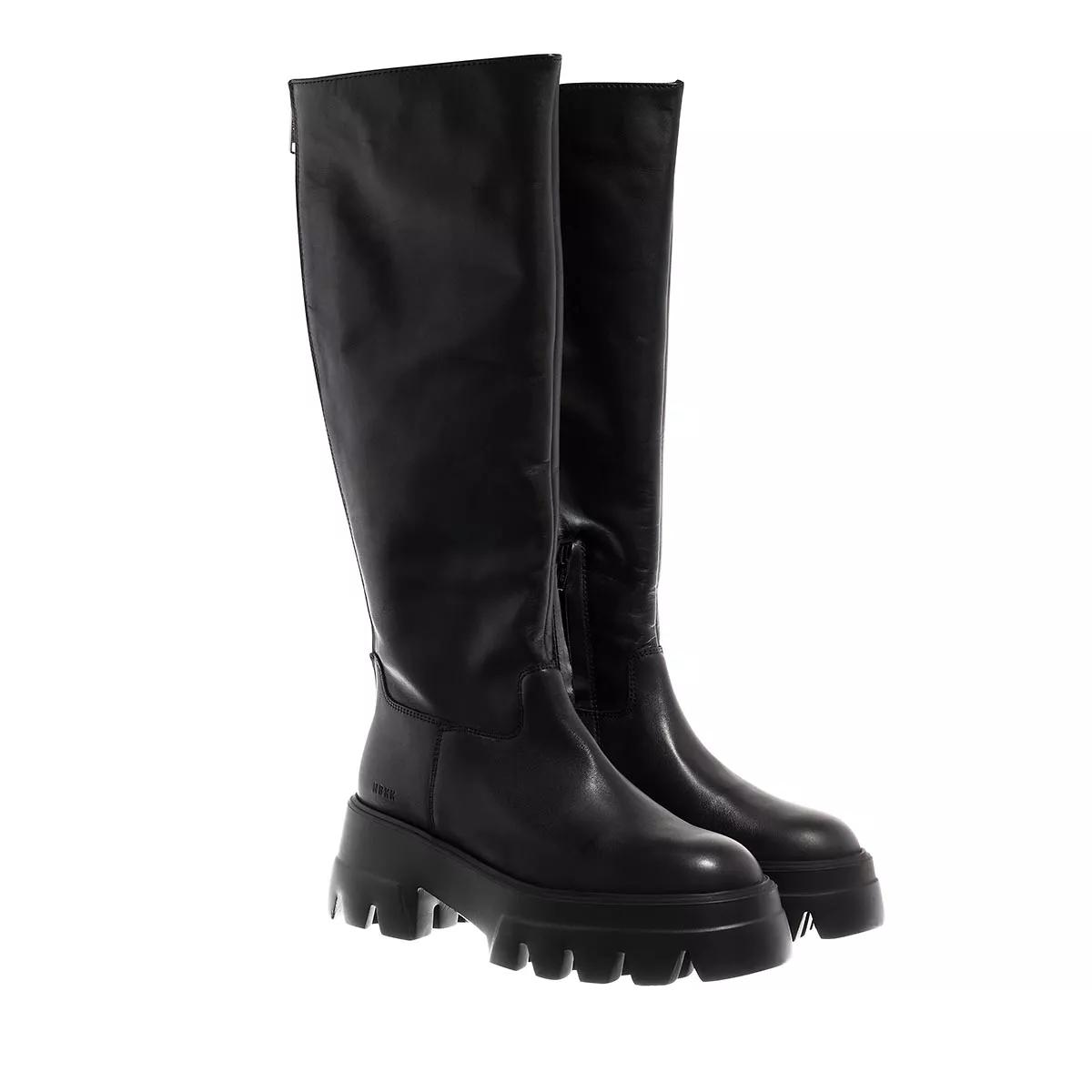 Nubikk Boots & Stiefeletten - Flore Zip - Gr. 36 (EU) - in Schwarz - für Damen von Nubikk