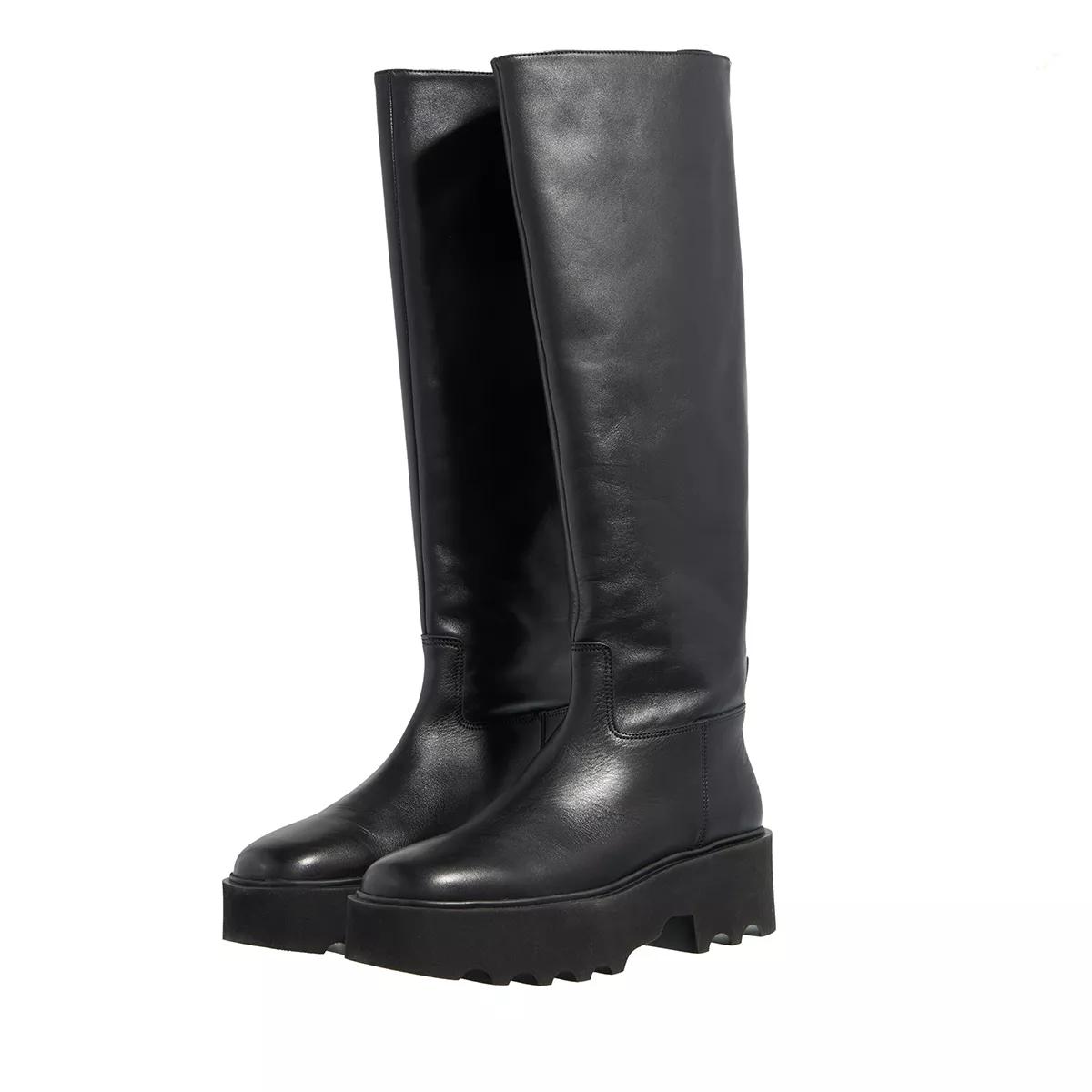 Nubikk Boots & Stiefeletten - Fara Zip Boots Leather - Gr. 37 (EU) - in Schwarz - für Damen von Nubikk