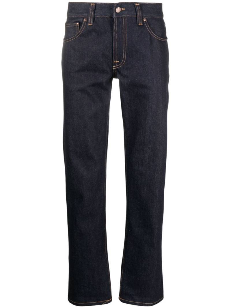 Nudie Jeans Gritty Jackson straight-leg jeans - Blue von Nudie Jeans