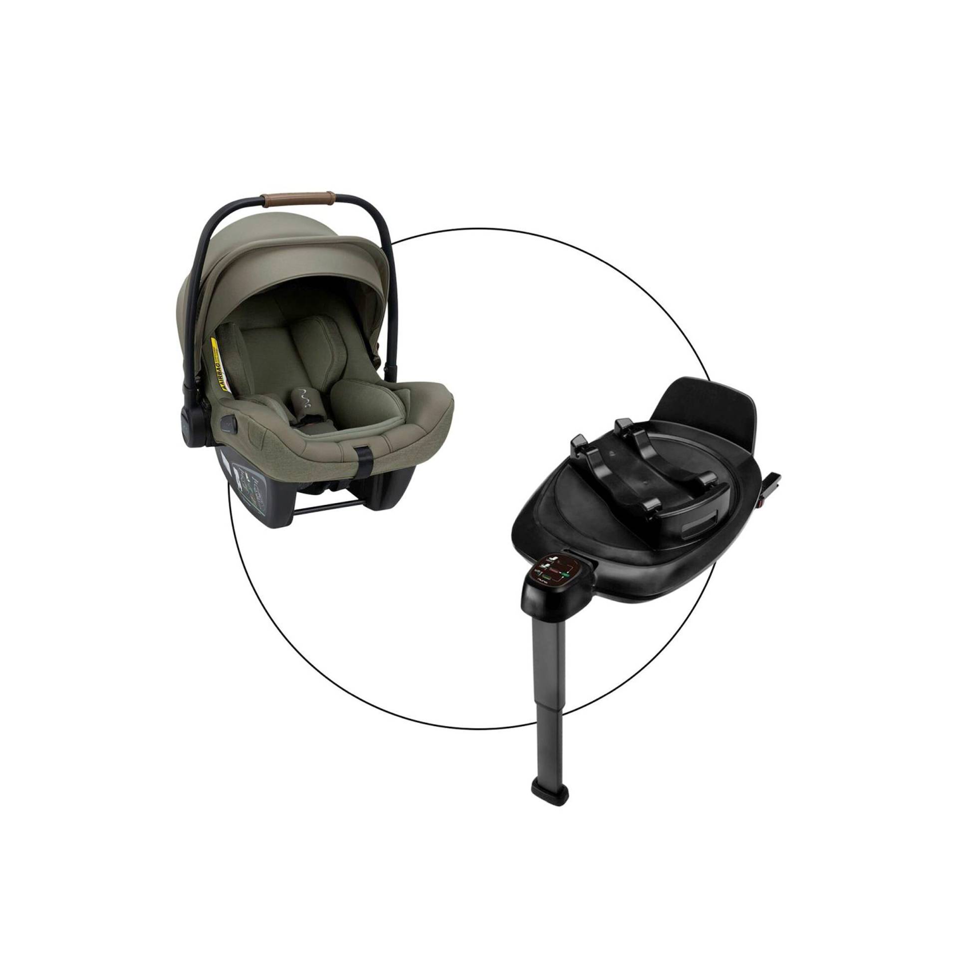 Babyschale PIPA next i-Size Bundle inkl. Isofix-Basis BASE next von Nuna