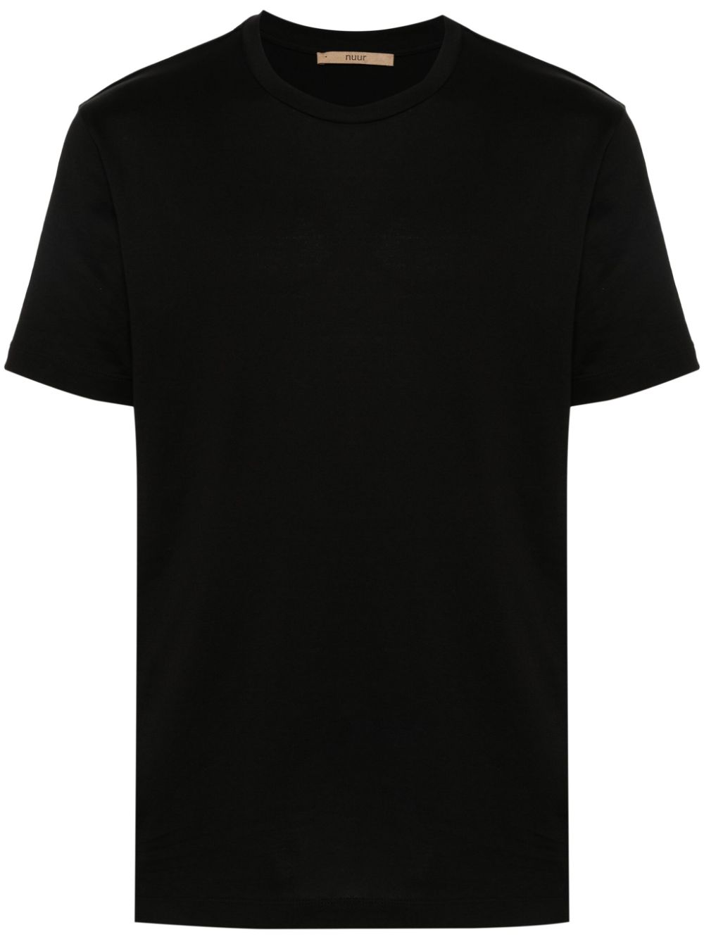 Nuur crew-neck cotton T-shirt - Black von Nuur