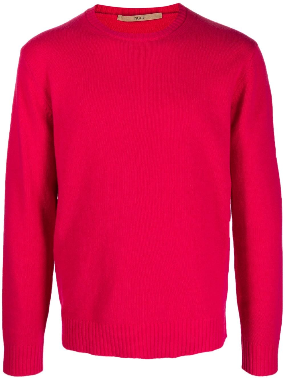 Nuur crew-neck knitted jumper - Pink von Nuur