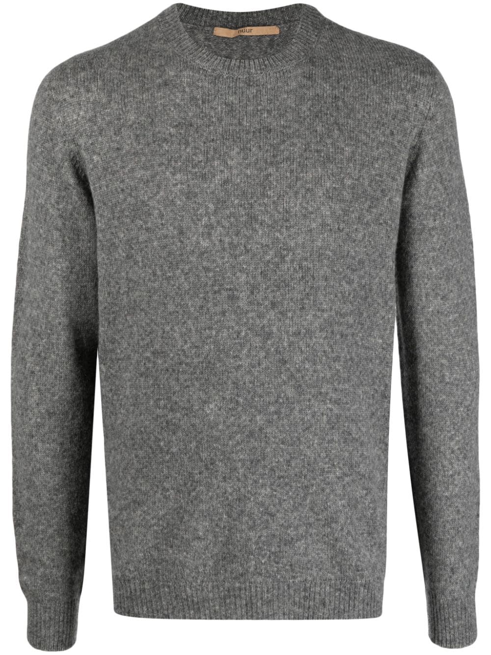 Nuur crew-neck long-sleeve jumper - Grey von Nuur