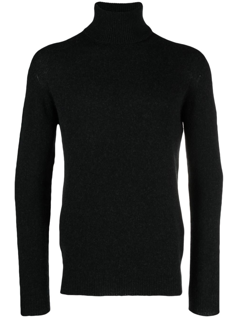 Nuur fine-knit roll-neck jumper - Black von Nuur