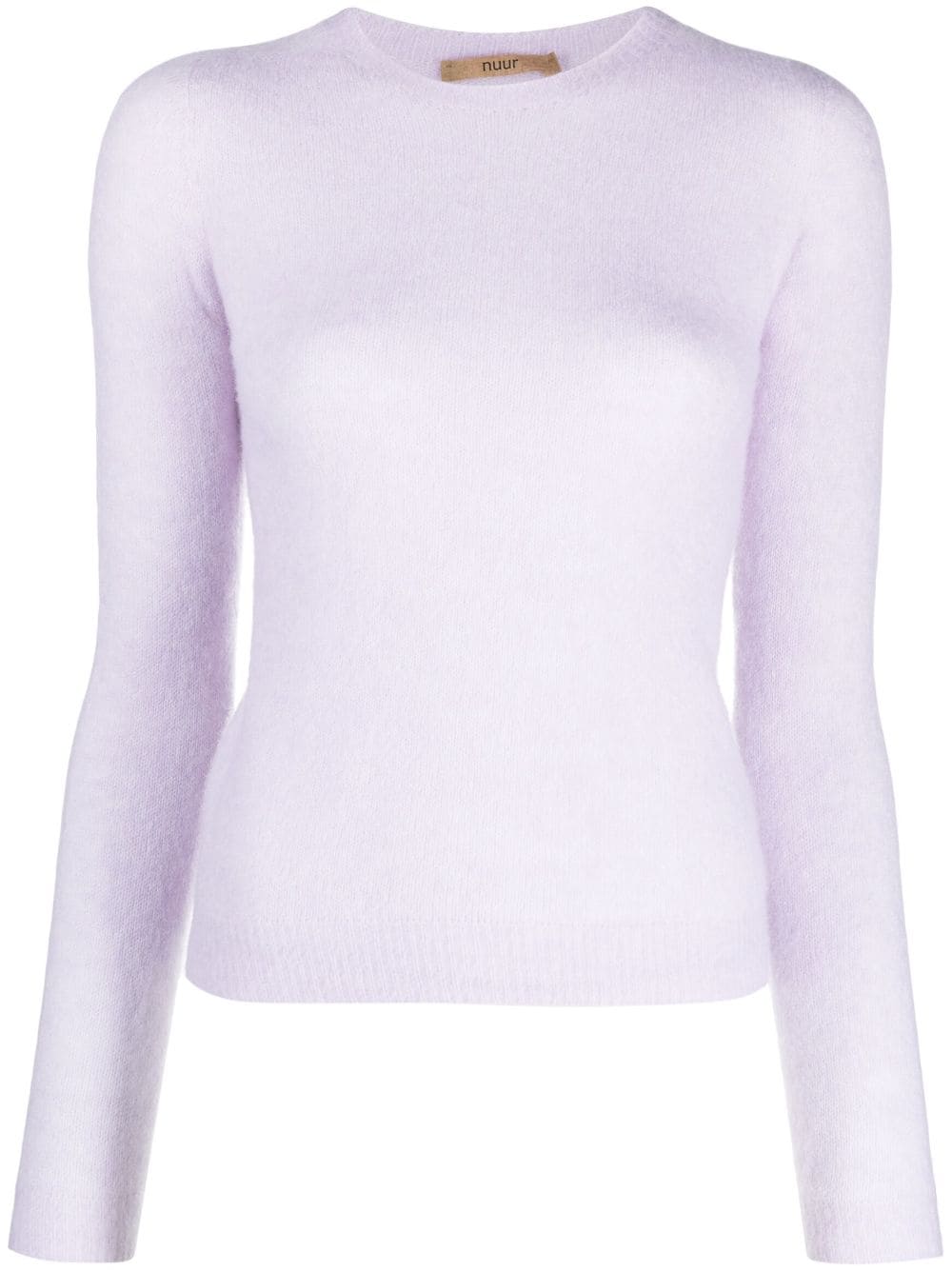 Nuur round-neck cashmere-blend jumper - Purple von Nuur