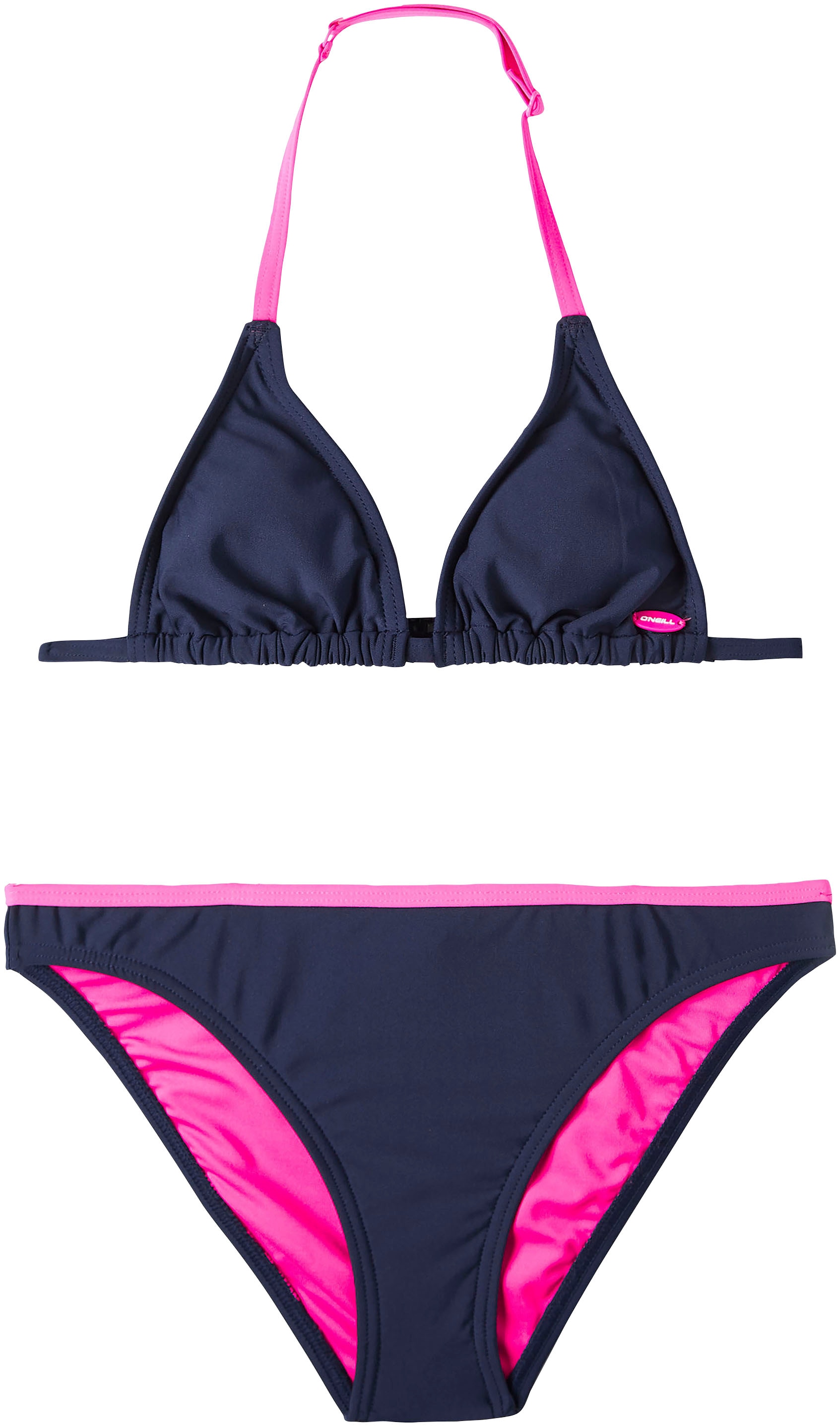 O'Neill Bustier-Bikini »ESSENTIAL TRIANGLE BIKINI«, mit Label-Badge am Oberteil von O'Neill