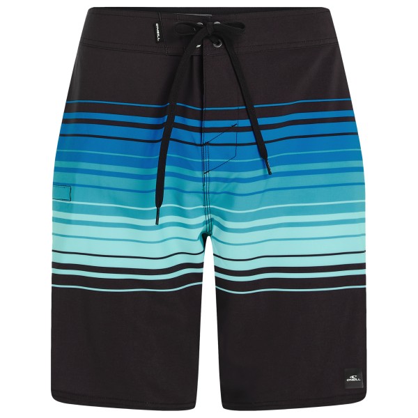 O'Neill - Hyperfreak Heat Stripe Line 19'' Boardshorts - Badehose Gr 30;31;32;33;34;38 blau;schwarz von O'Neill