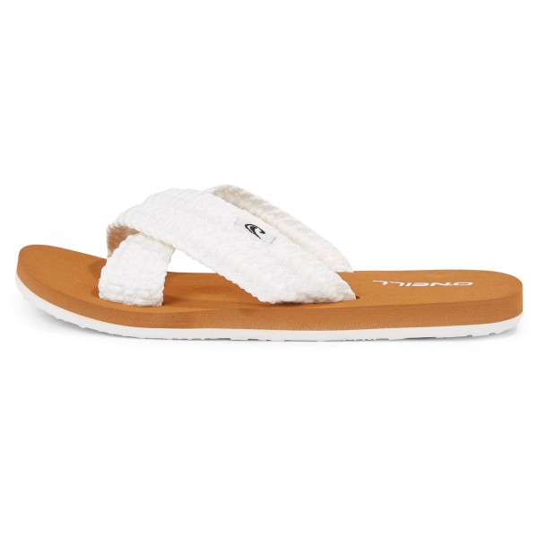 O'Neill - Women's Ditsy Bloom Slides - Sandalen Gr 37 weiß/orange von O'Neill