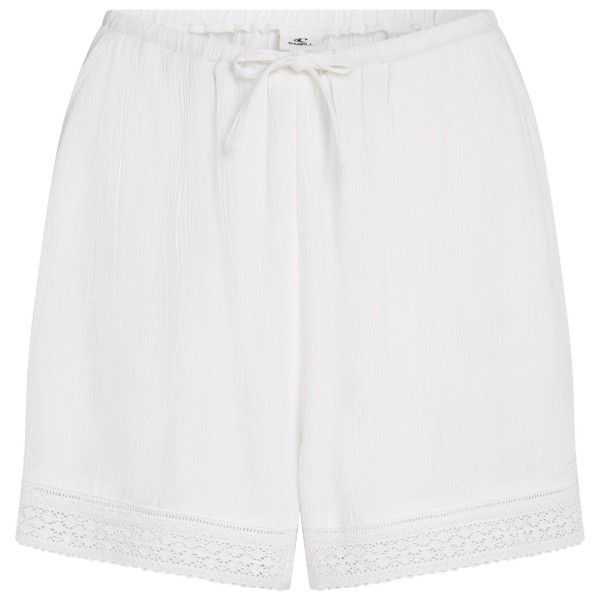 O'Neill - Women's Essentials Embroidery Shorts - Shorts Gr L;M;S;XL;XS schwarz;weiß von O'Neill