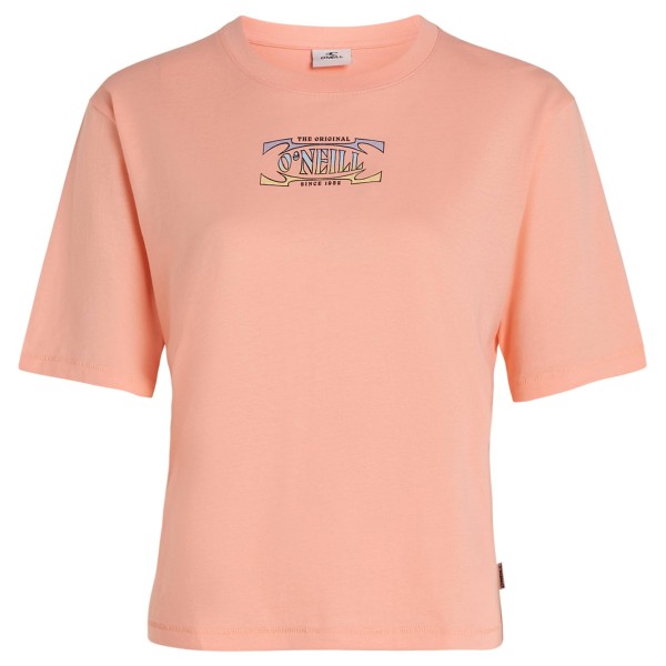 O'Neill - Women's Summer Musthaves Back Print T-Shirt - T-Shirt Gr L;M;S;XL;XS beige/gelb;lila;rosa;weiß von O'Neill