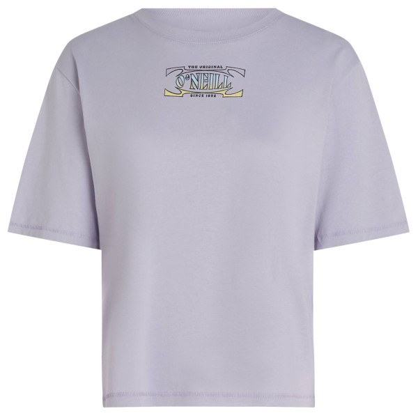 O'Neill - Women's Summer Musthaves Back Print T-Shirt - T-Shirt Gr XL lila von O'Neill