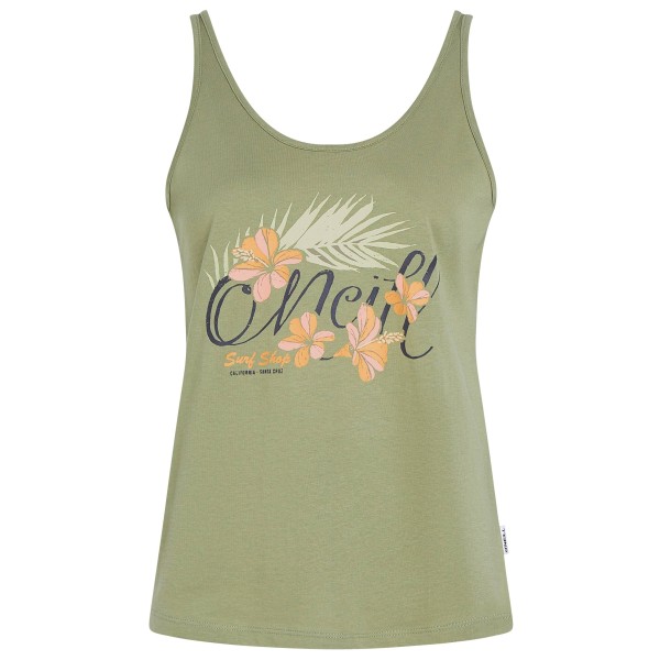 O'Neill - Women's Summer Musthaves Luana Graphic Tanktop - Tank Top Gr L;M;S;XL;XS grau;oliv;weiß von O'Neill