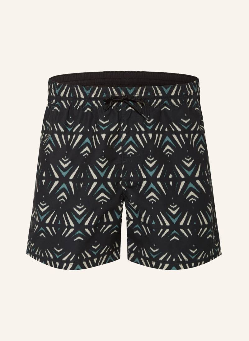 O'neill Badeshorts Mix & Match Cali Print 15 schwarz von O'Neill