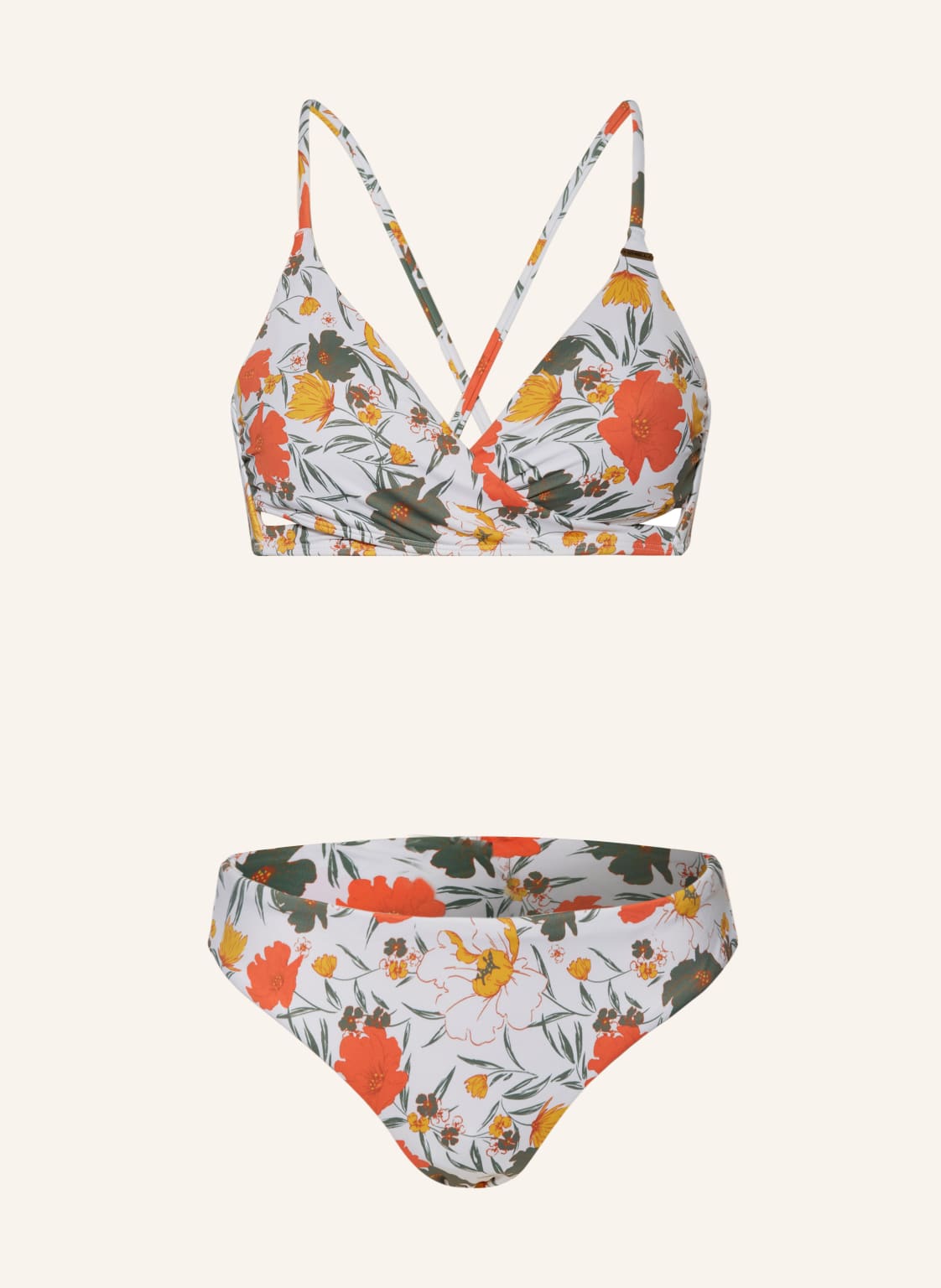 O'neill Bralette-Bikini Baay Maoi weiss von O'Neill