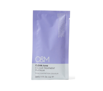 O&M Haircare - Clean.tone Cool Blonde Colour Treatment Sachet O&M Haircare - Clean.tone Cool Blonde Colour Treatment Sachet von O&M Original Mineral