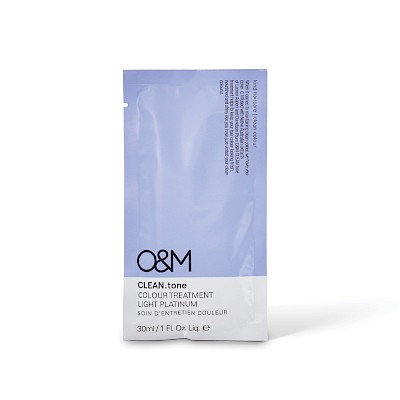O&M Haircare - Clean.tone Light Platinum Colour Treatment von O&M Original Mineral