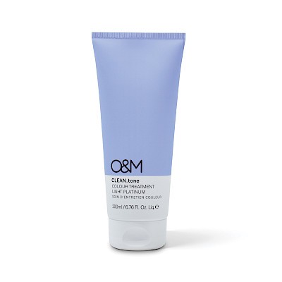 O&M Haircare - Clean.tone Light Platinum Colour Treatment von O&M Original Mineral