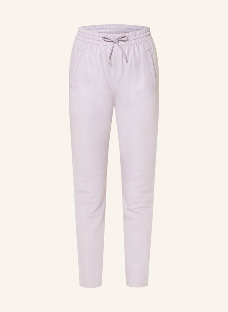 Oakwood Lederhose Im Jogging-Stil lila von OAKWOOD