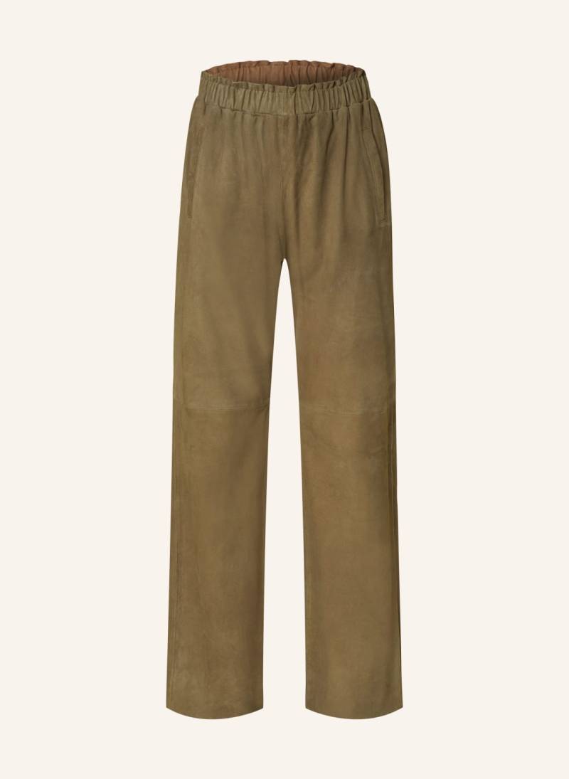 Oakwood Lederhose beige von OAKWOOD