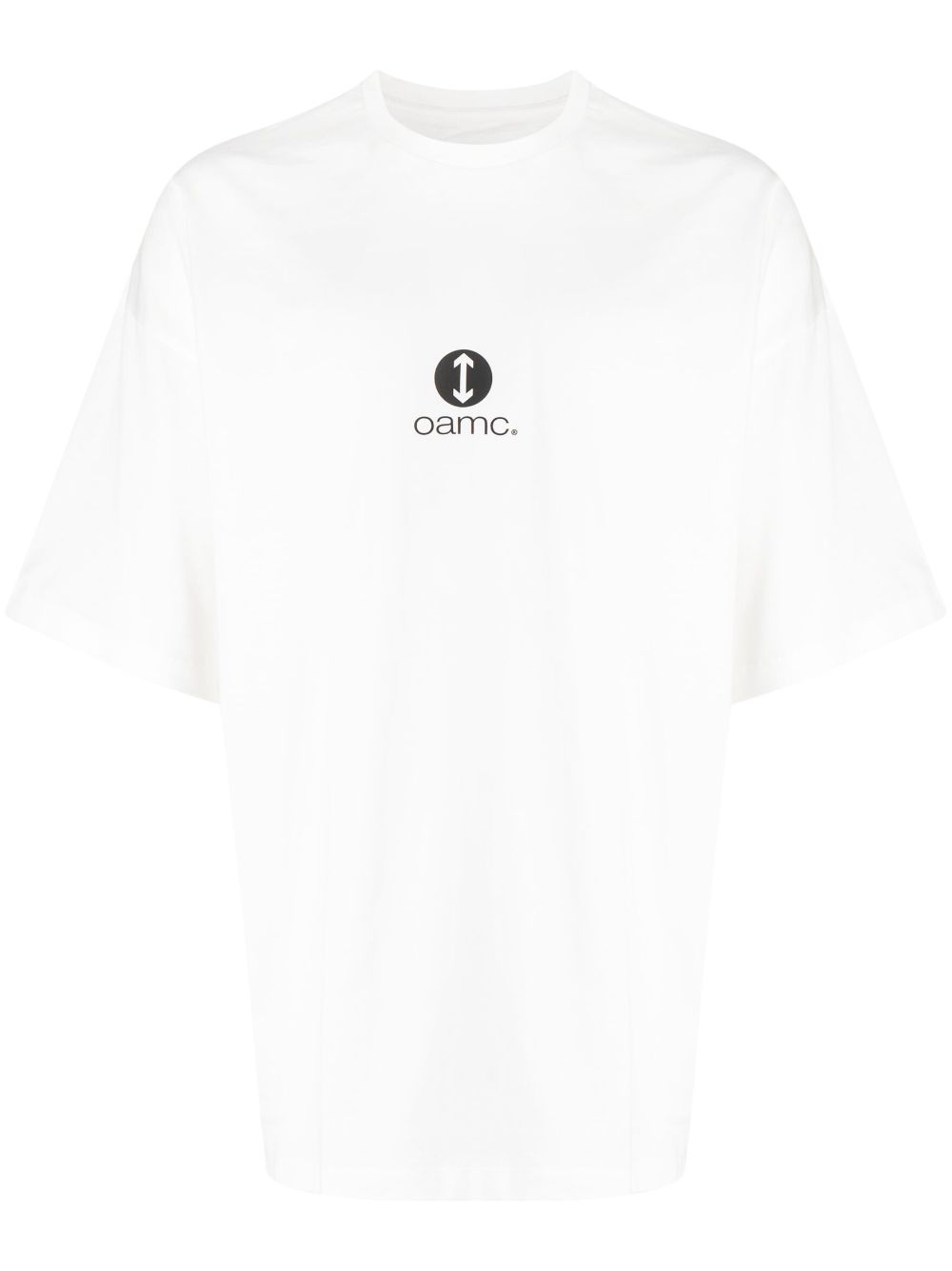 OAMC Altitude logo-print cotton T-shirt - White von OAMC