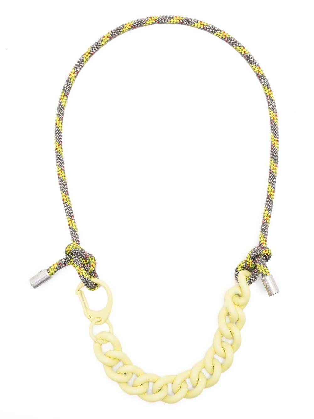 OAMC chain rope necklace - Yellow von OAMC