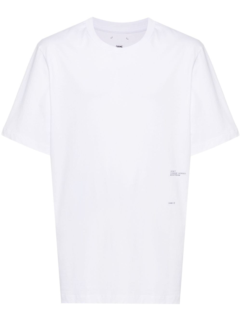 OAMC graphic-patch T-shirt - White von OAMC