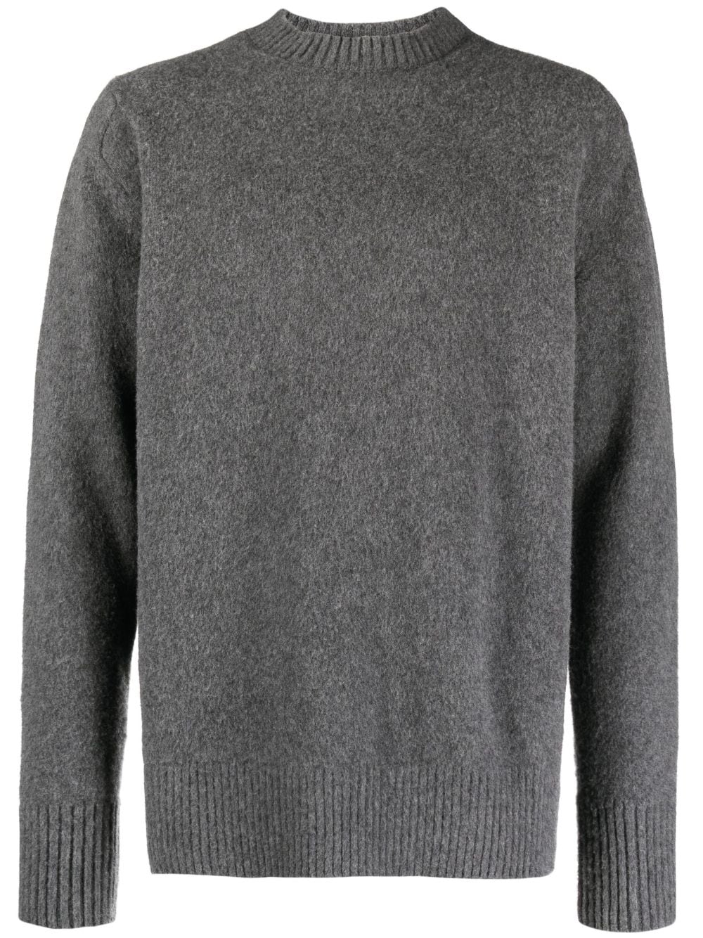OAMC logo intarsia-knit wool jumper - Grey von OAMC