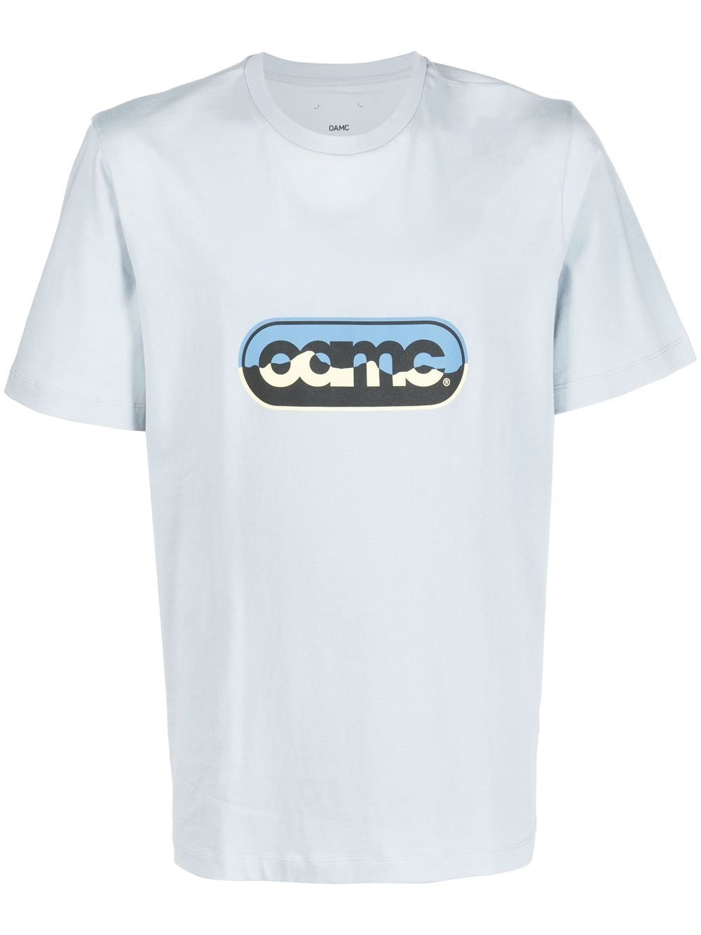 OAMC logo-print T-shirt - Blue von OAMC