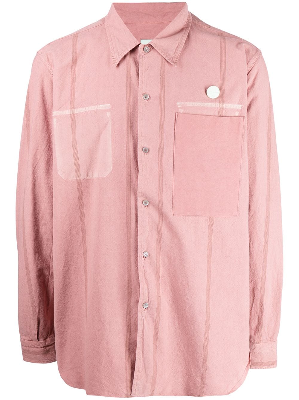 OAMC long-sleeve poplin shirt - Pink von OAMC