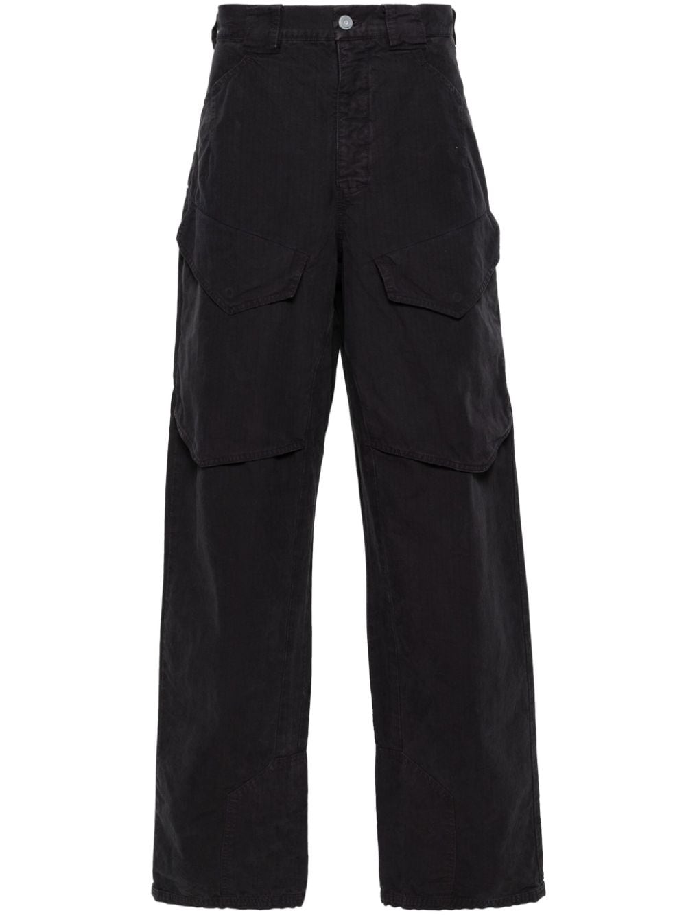 OBJECTS IV LIFE Hiking wide-leg trousers - Grey von OBJECTS IV LIFE