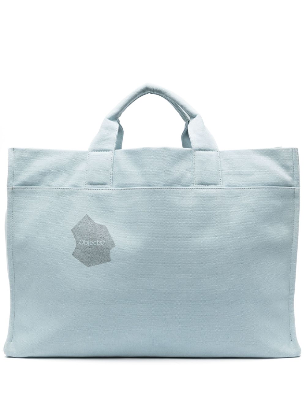 OBJECTS IV LIFE logo-print cotton tote bag - Grey von OBJECTS IV LIFE