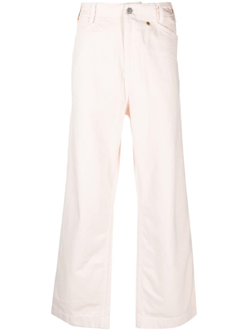 OBJECTS IV LIFE mid-rise wide-leg jeans - Neutrals von OBJECTS IV LIFE