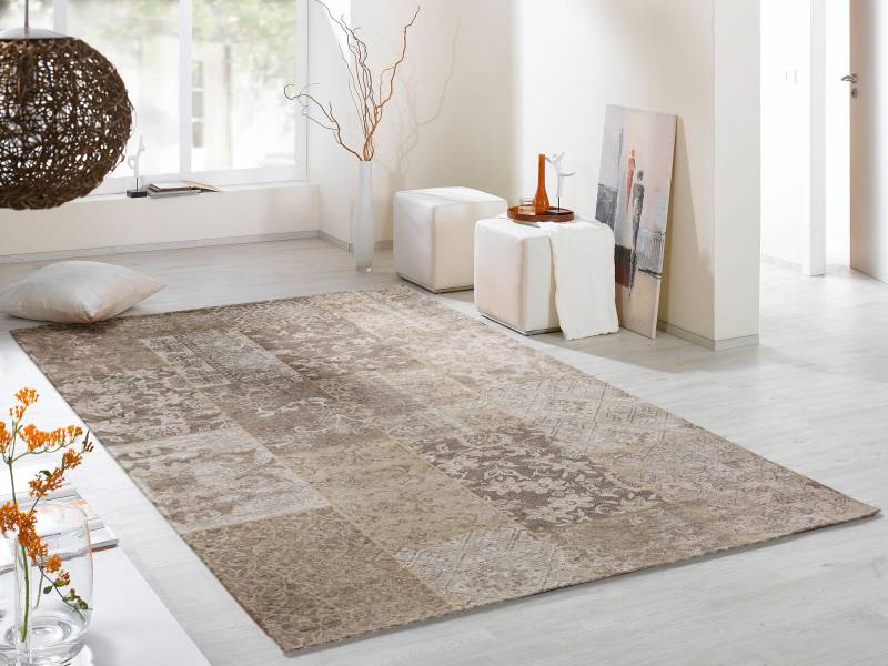 OCI DIE TEPPICHMARKE Teppich »Alanis Allover«, rechteckig, 5 mm Höhe, Flachgewebe, Wohnzimmer von OCI Die Teppichmarke