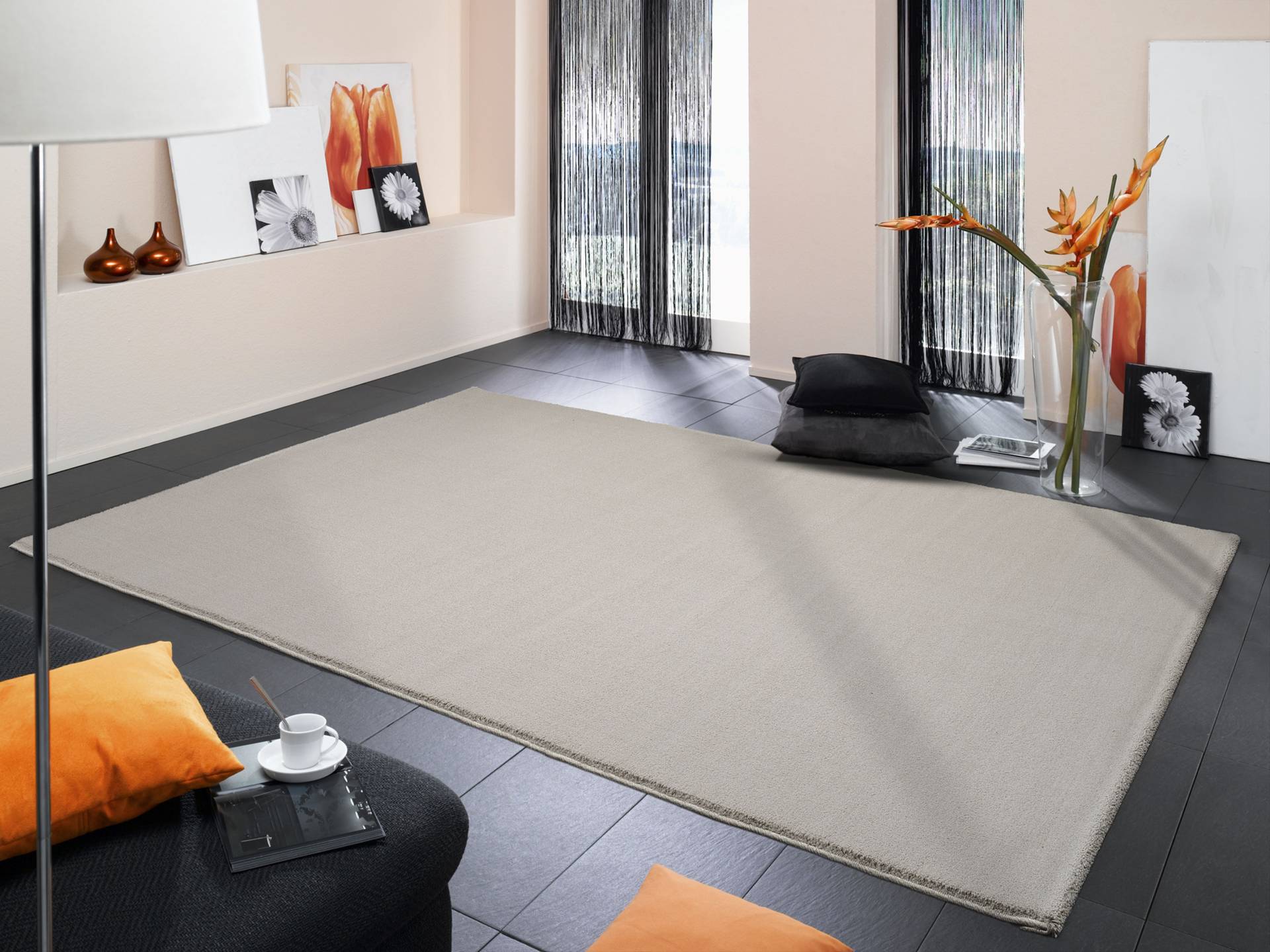 OCI DIE TEPPICHMARKE Teppich »MELIRA«, rechteckig, 13 mm Höhe, robuster strapazierfähiger Kurzflor von OCI Die Teppichmarke