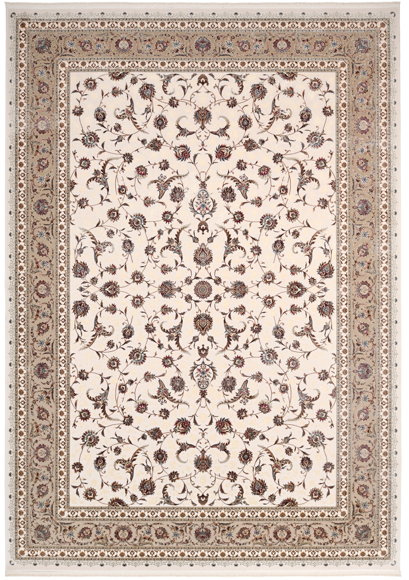 OCI DIE TEPPICHMARKE Teppich »MYSTIC HERITAGE«, rechteckig, florale Muster in 3D-Optik, maschinell gewebt, Viskose von OCI Die Teppichmarke