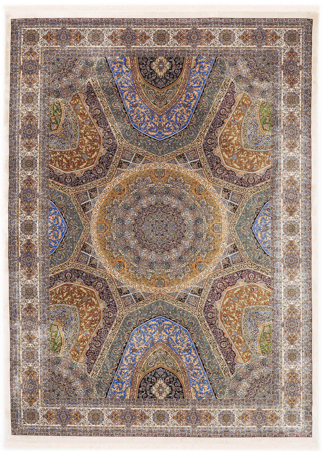 OCI DIE TEPPICHMARKE Teppich »SILK LINE SHAH ABBAS«, rechteckig, 5 mm Höhe, Wohnzimmer OCI DIE TEPPICHMARKE Teppich »SILK LINE SHAH ABBAS«, rechteckig, 5 mm Höhe, Wohnzimmer von OCI Die Teppichmarke