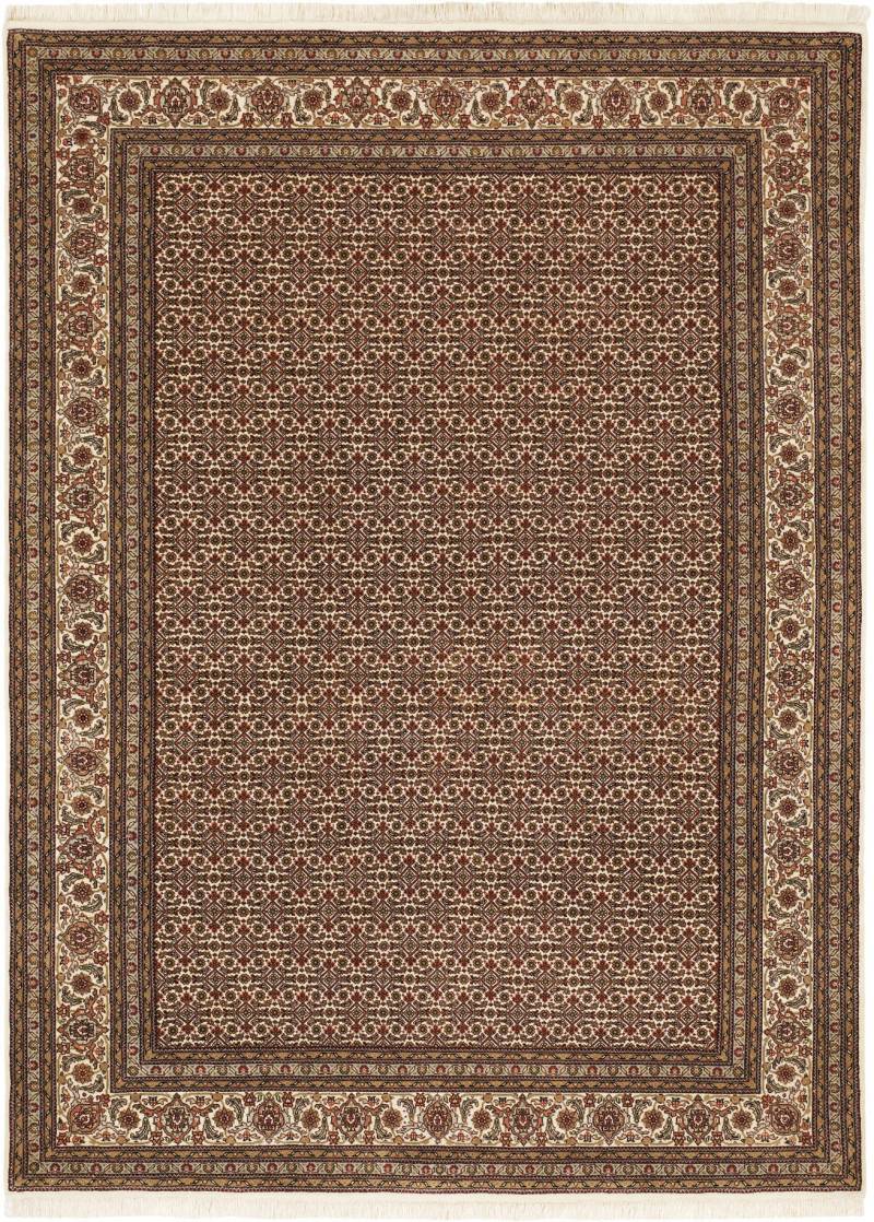 OCI DIE TEPPICHMARKE Orientteppich »Cavari Herati«, rechteckig, 4 mm Höhe, handgeknüpft, mit Fransen, Wohnzimmer, Schlafzimmer von OCI Die Teppichmarke