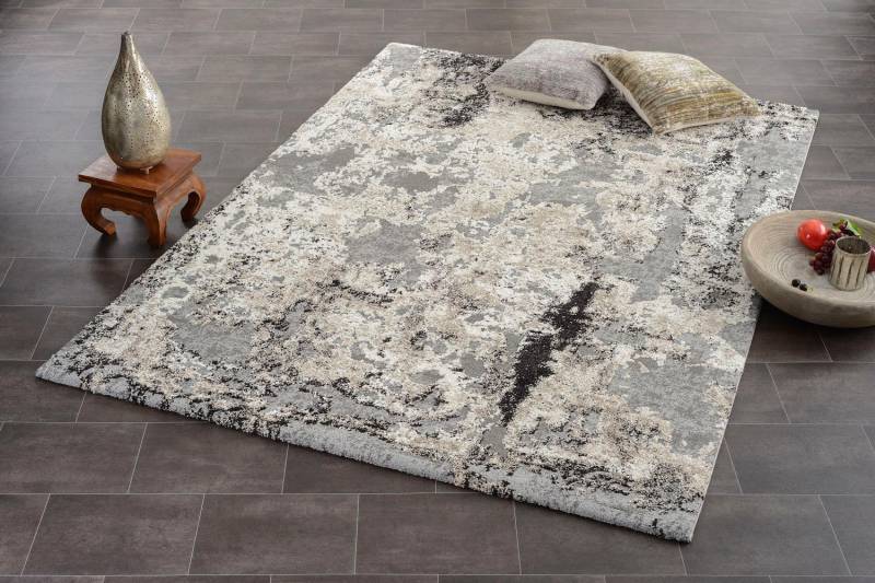 OCI DIE TEPPICHMARKE Teppich »Juwel Liray«, rechteckig, 20 mm Höhe, Kurzflor, Wohnzimmer, Marmor Optik, Hoch Tief Effekt von OCI Die Teppichmarke