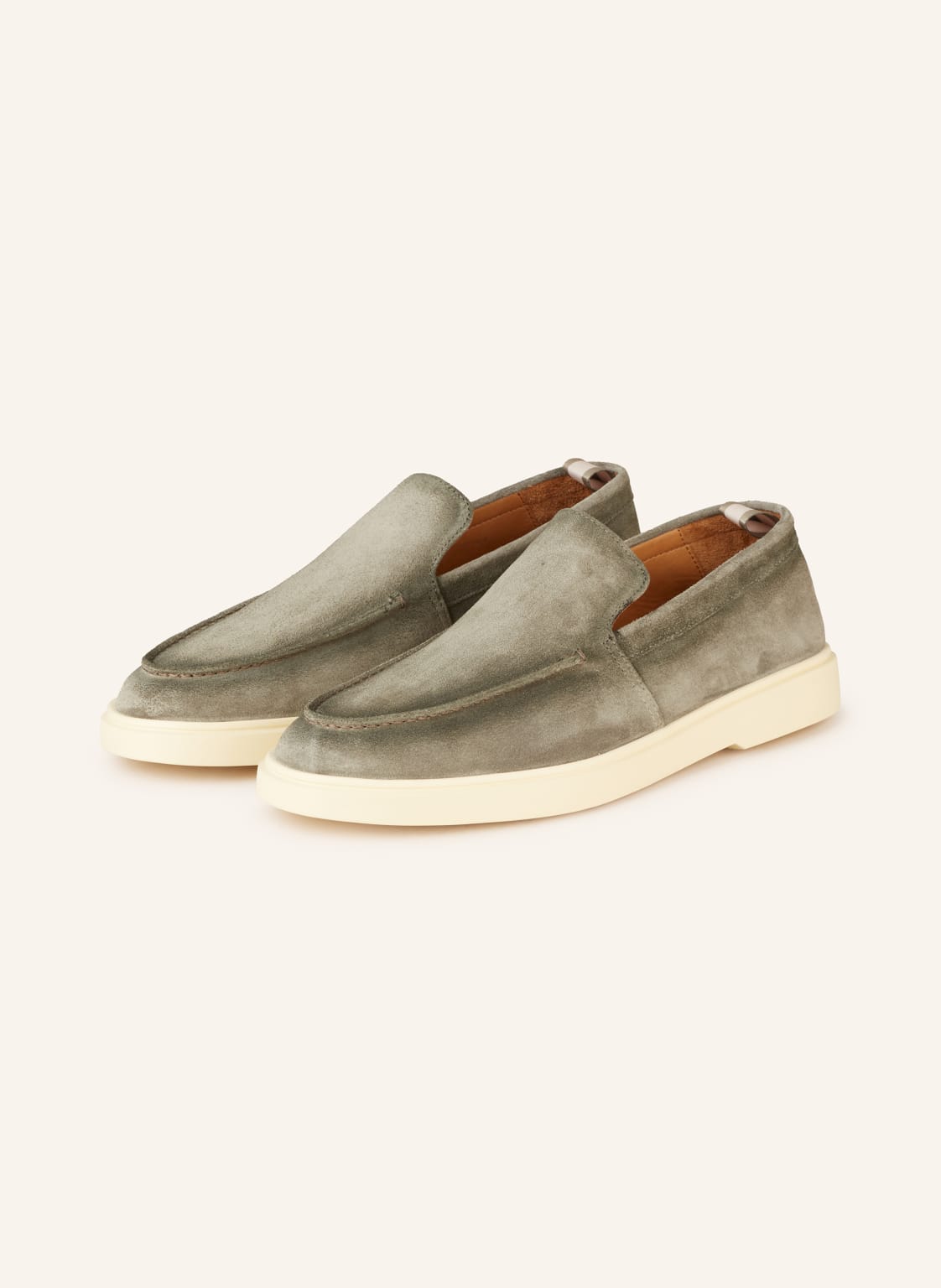 Officine Creative Loafer Bones grau von OFFICINE CREATIVE