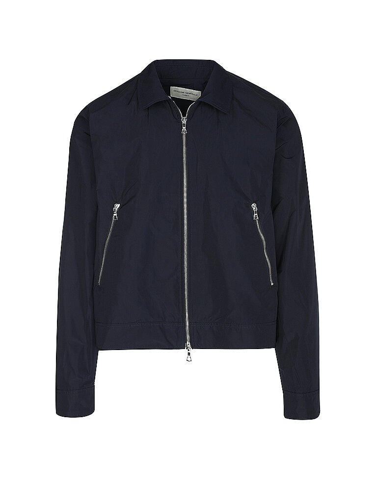 OFFICINE GENERALE Blouson NEWTON  blau | M von OFFICINE GENERALE