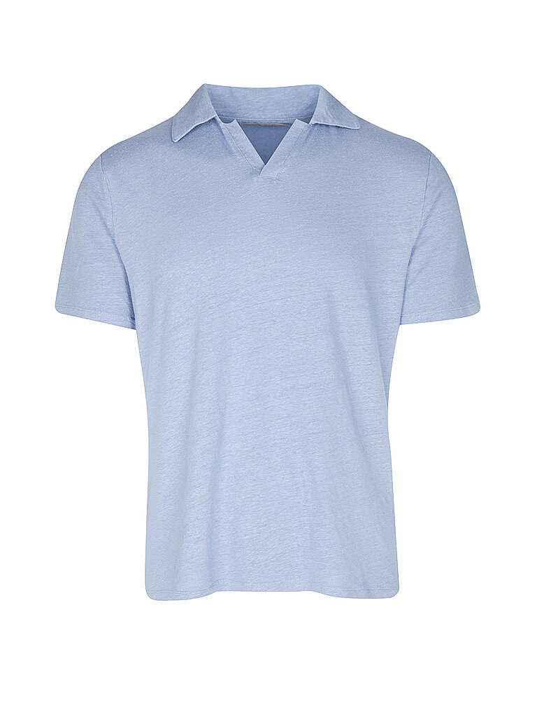 OFFICINE GENERALE Poloshirt SIMON hellblau | S von OFFICINE GENERALE