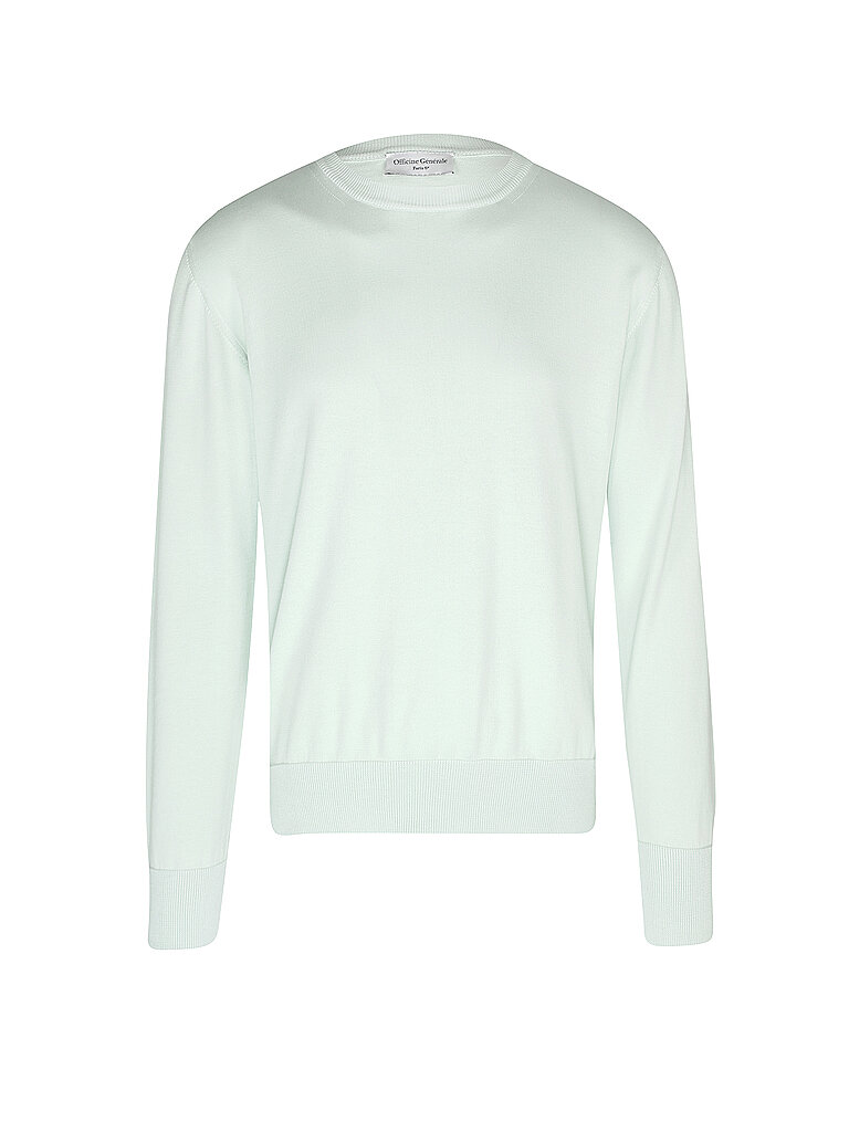 OFFICINE GENERALE Pullover mint | M von OFFICINE GENERALE