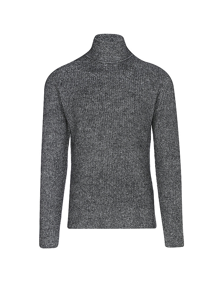 OFFICINE GENERALE Rollkragenpullover ENGRIB grau | M von OFFICINE GENERALE