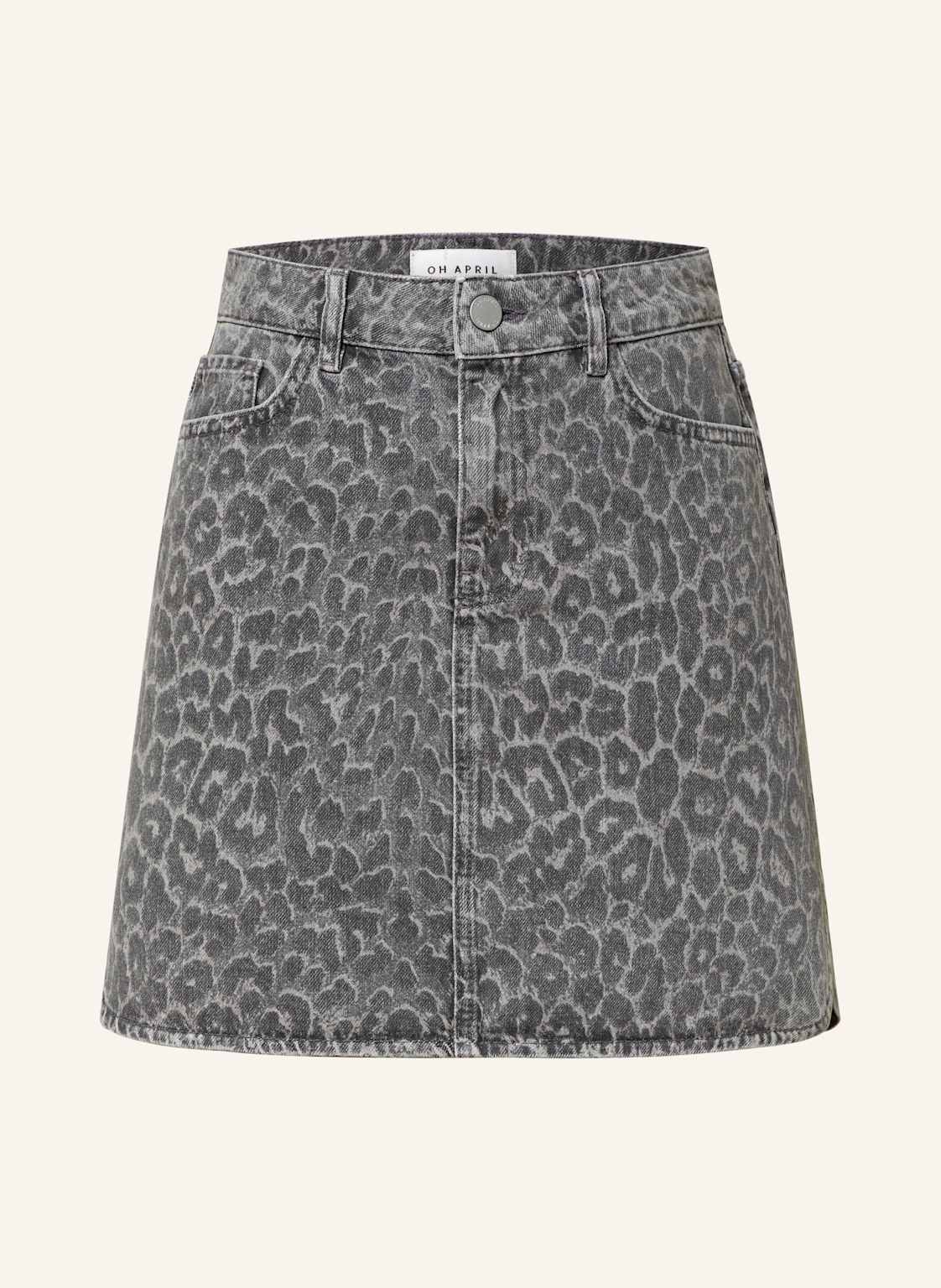 Oh April Jeansrock Milo grau Oh April Jeansrock Milo grau von OH APRIL