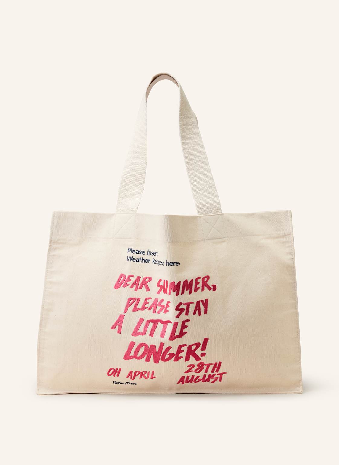Oh April Shopper Dear Summer beige von OH APRIL
